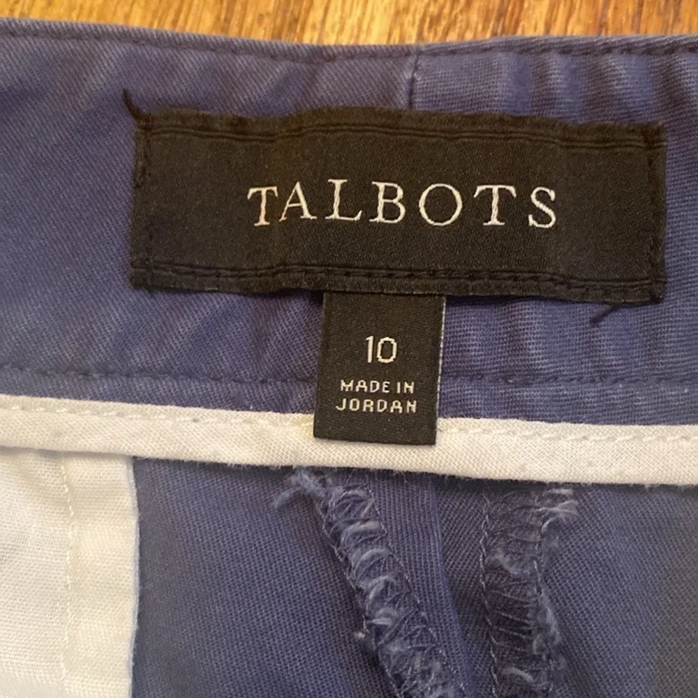 Talbots Dark Blue Women's Bermudas. Size 10.